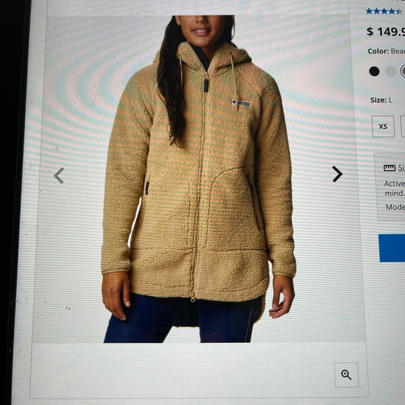 Long sherpa coat columbia Clearance